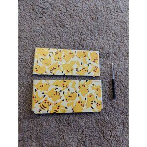 Nintendo 3DS Pikachu Pokémon Faceplates Yellow Character Cover Plates